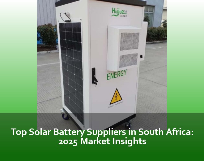 Top Solar Battery Suppliers in South Africa: 2025 Market Insights